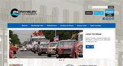Desktop Screenshot of granburychamber.com